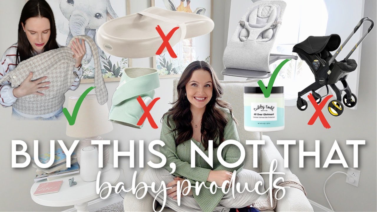 baby products worth the hype + what I regret buying