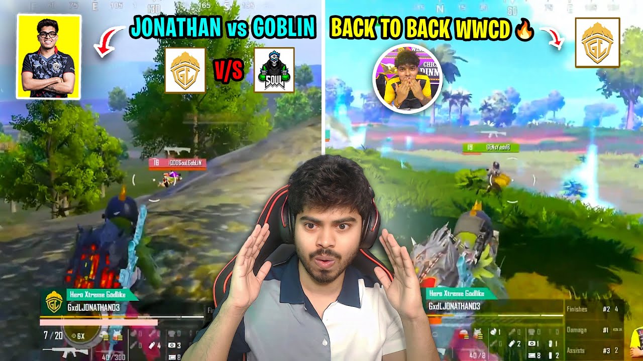 GODLIKE DOMINATION | JONATHAN vs GOBLIN | ADMINO ON FIRE 🔥