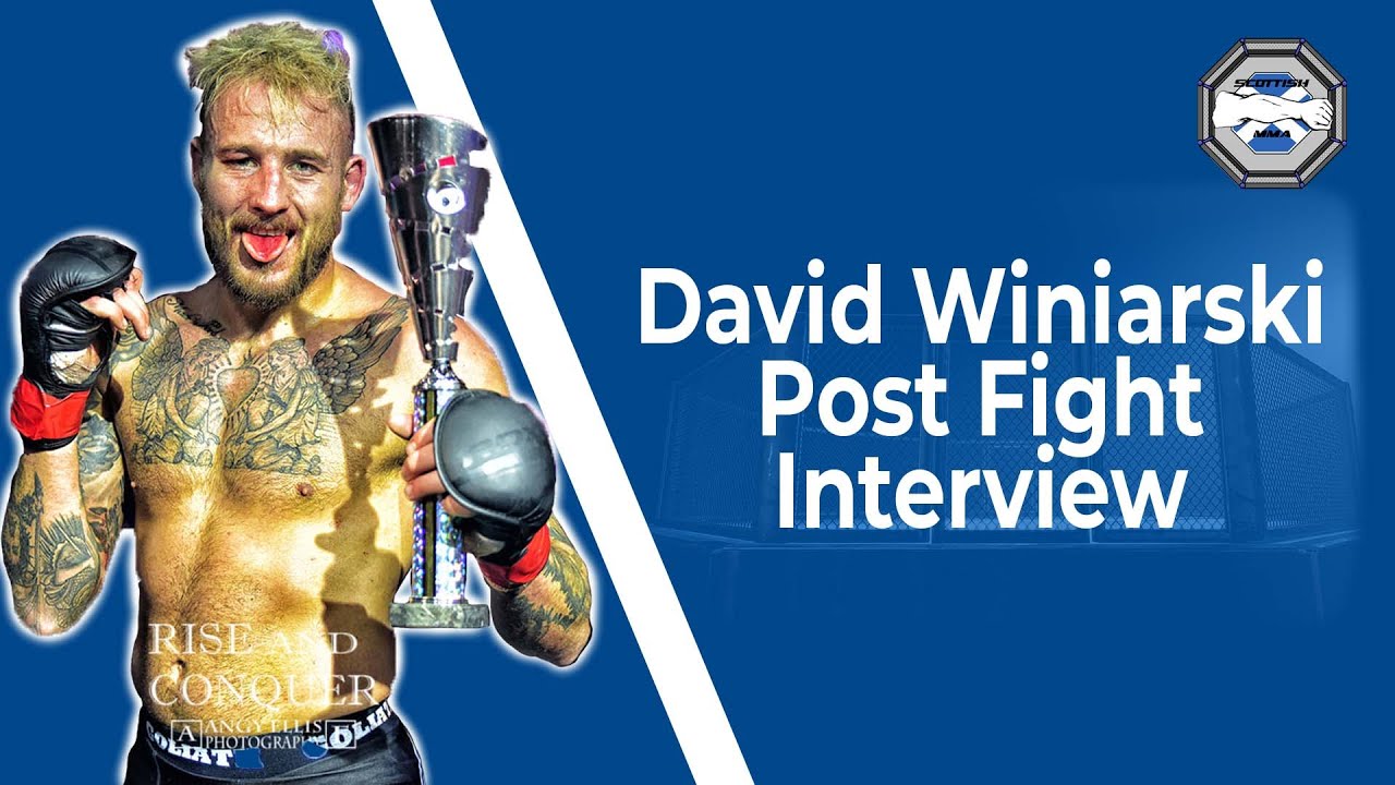 David Winiarski interview after his victory at Rise and Conquer 9