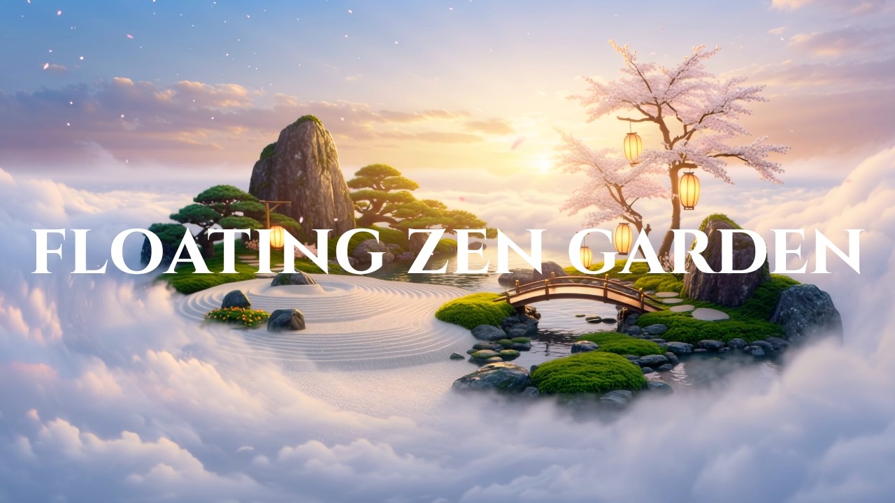 Japanese Zen Ambient Music 🌸 Calm Meditation, Focus, Study & Sleep (1 Hour)