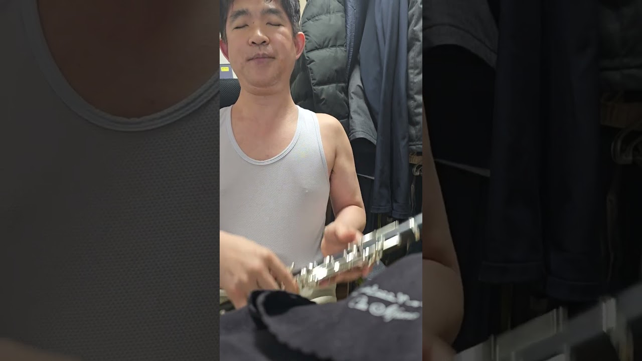 학창시절 때 즐겨 불렀던 선구자입니다 클라리넷 독주입니다