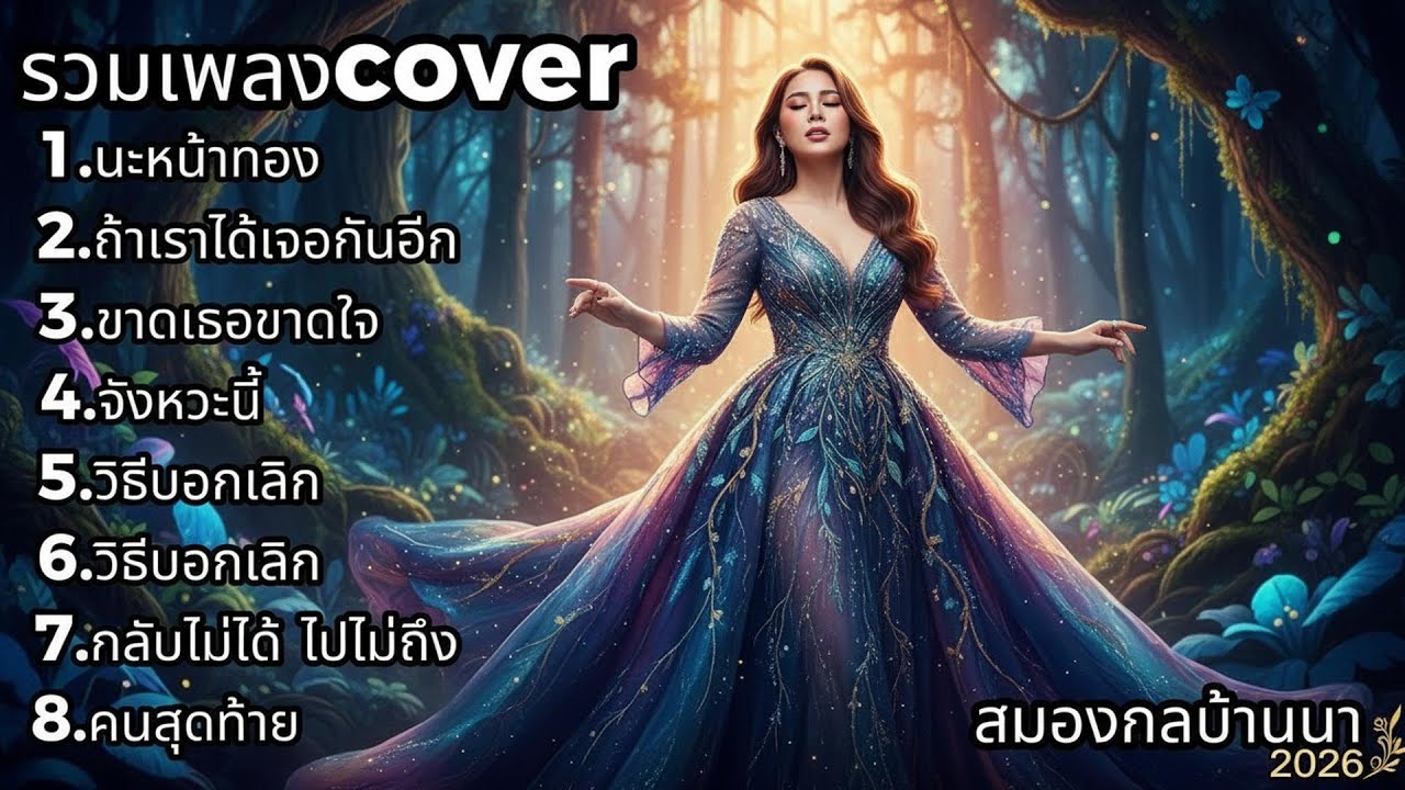 รวมเพลง Cover มาแรง! เสียงหวานละลายใจ — ฟังยาวๆ ไม่มีสะดุด 🎤✨ (เพราะทุกเพลง) | สมองกลบ้านนา