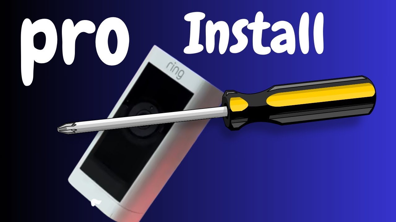 installation guide, for ring stick up cam pro