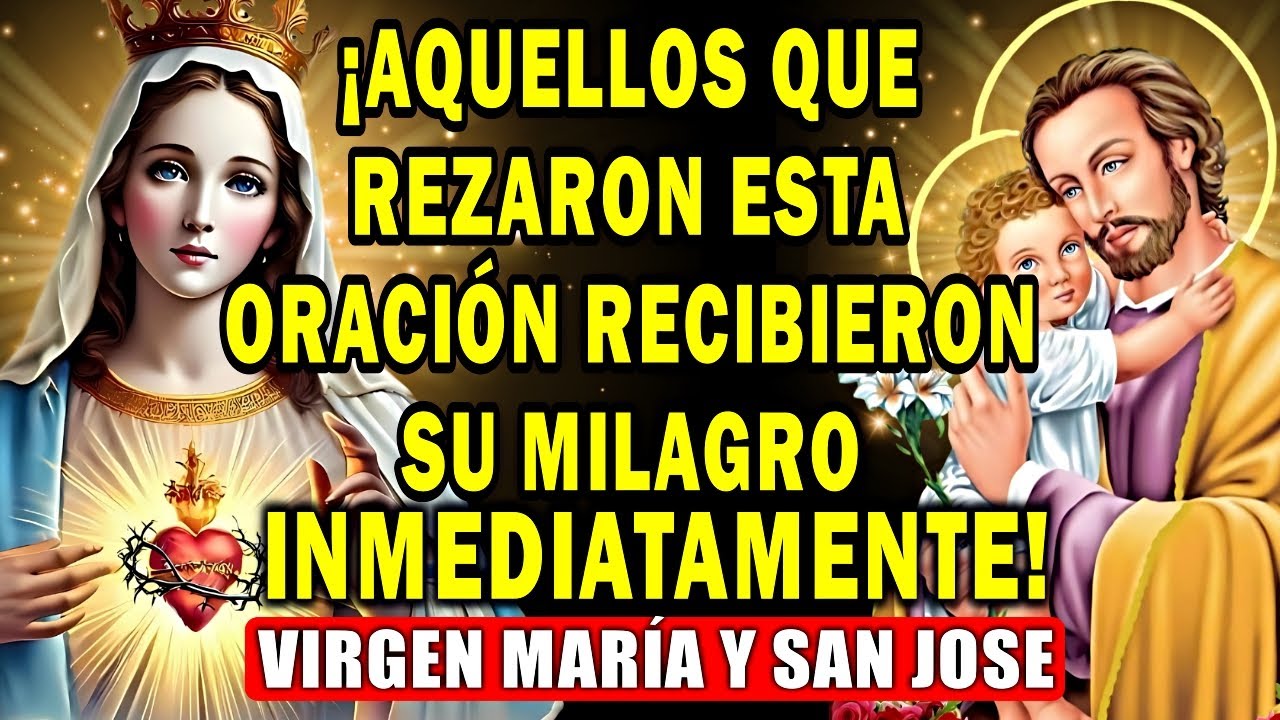 💖VIRGEN MARÍA y SAN JOSÉ🙏 Oración por la Protección de la Familia, la Sanación y las Finanzas
