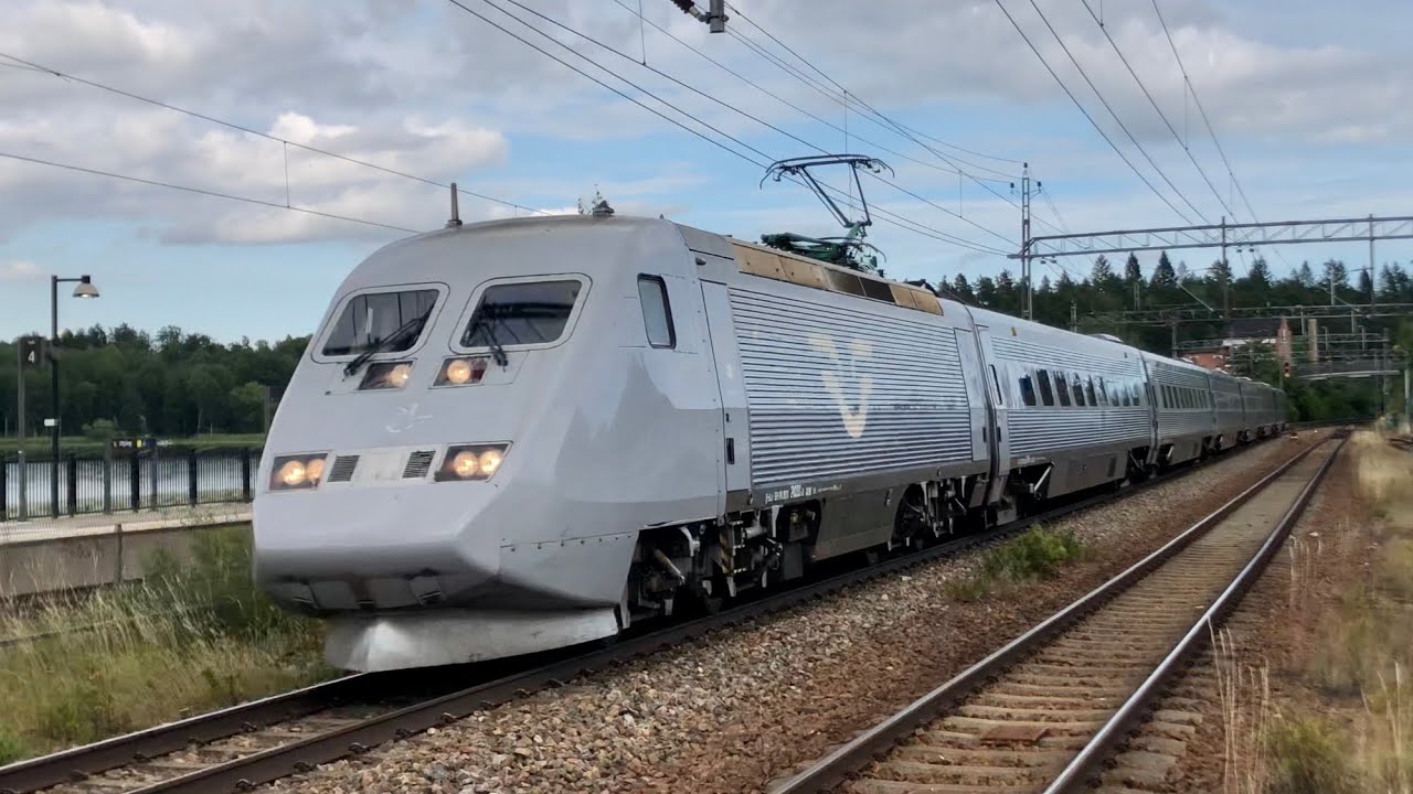 Sommar på järnvägen del 16 - Tåg i Gnesta