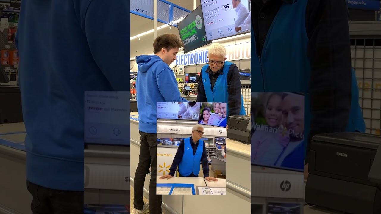 Розыгрыш с искусственным интеллектом от Walmart