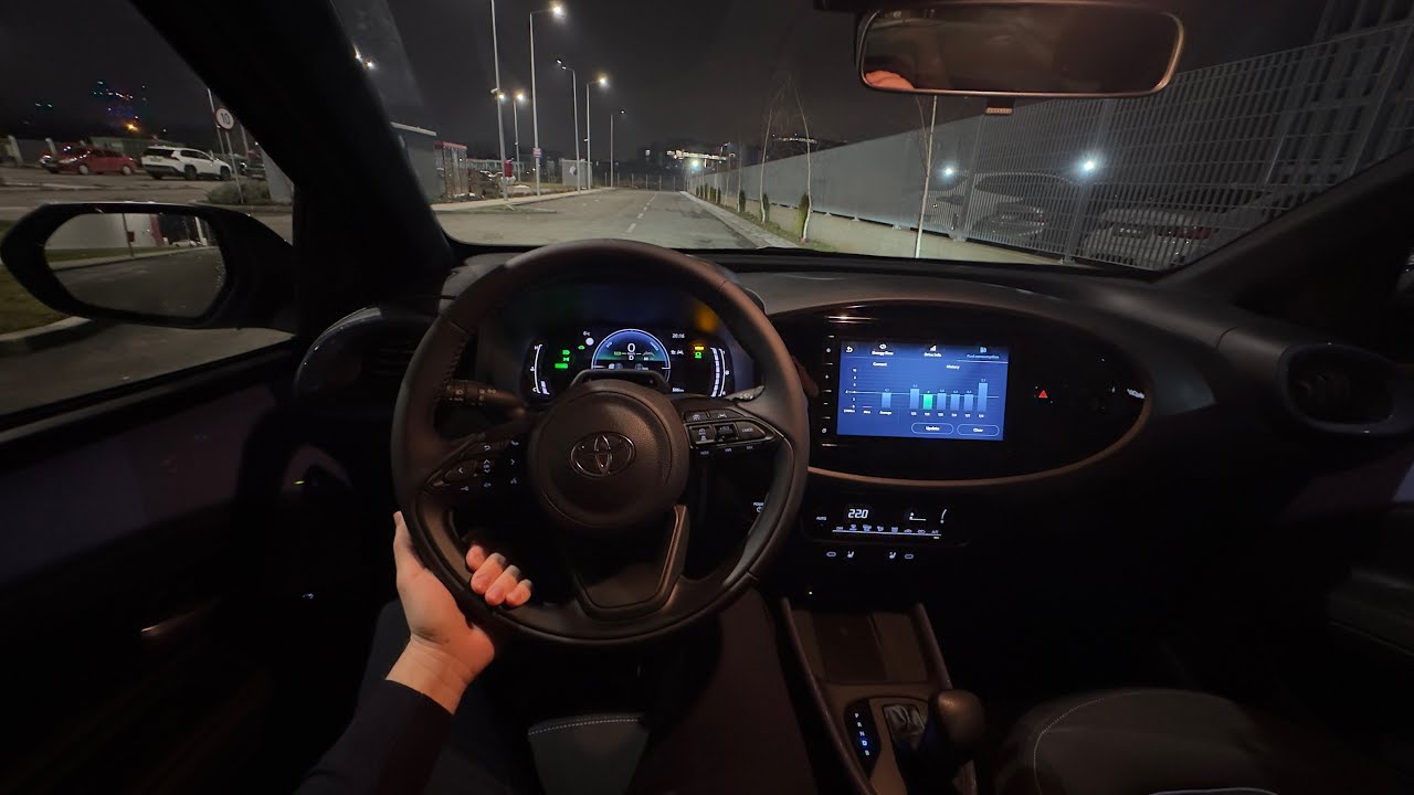 Toyota Aygo X 2026 Night Test Drive