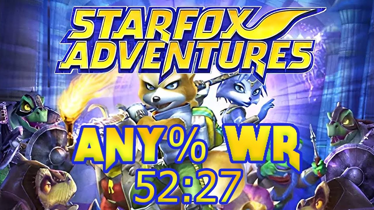 Star Fox Adventures Any% 52:27 World Record WR