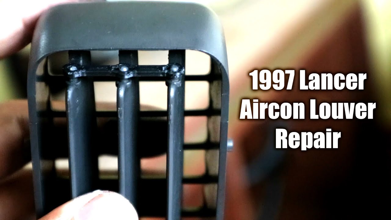 Aircon Louver Repair | 1997 Mitsubishi Lancer | TAGALOG