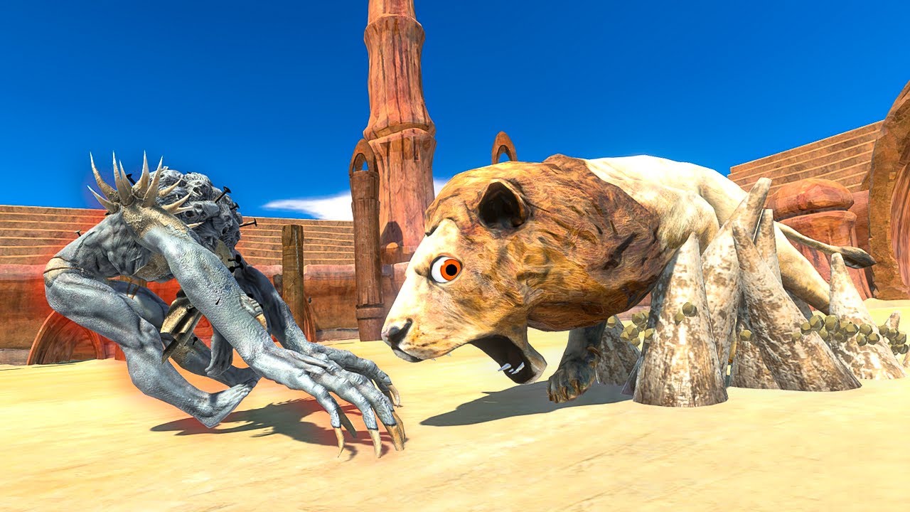 INFERNALS FIGHT in the ARENA OF DEADLY LION - Animal Revolt Battle Simulator