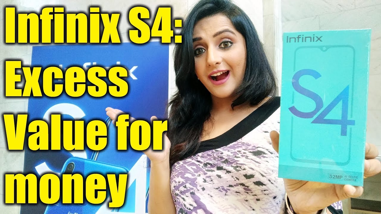 🇮🇳 📱 Infinix S4 Unboxing & Hands on review of specs, features, camera test, price in India