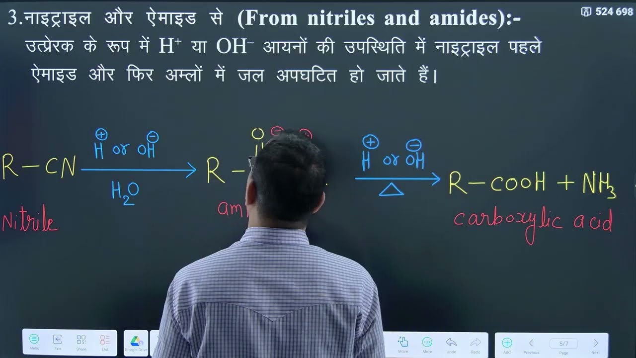 Preparation of Carboxylic Acid s Part- 12 , By Vinod Sir , For NEET ,11th, 12th