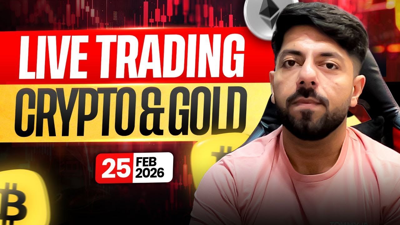 Live Intraday Trading | Crypto Bitcoin Live | VP Financials
