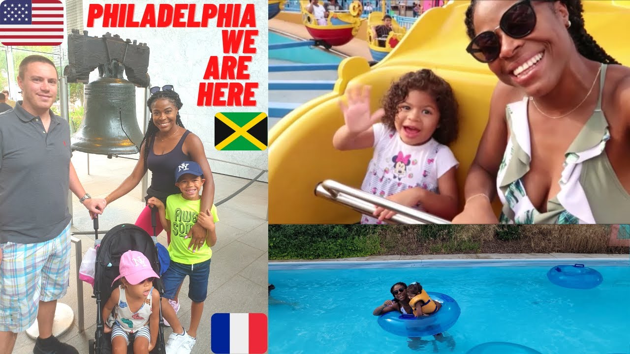 WE ARE IN PHILADELPHIA AND IT'S A VACATION VYBE || A REAL DREAM VACATION || INTERRACIAL FAMILY VLOG