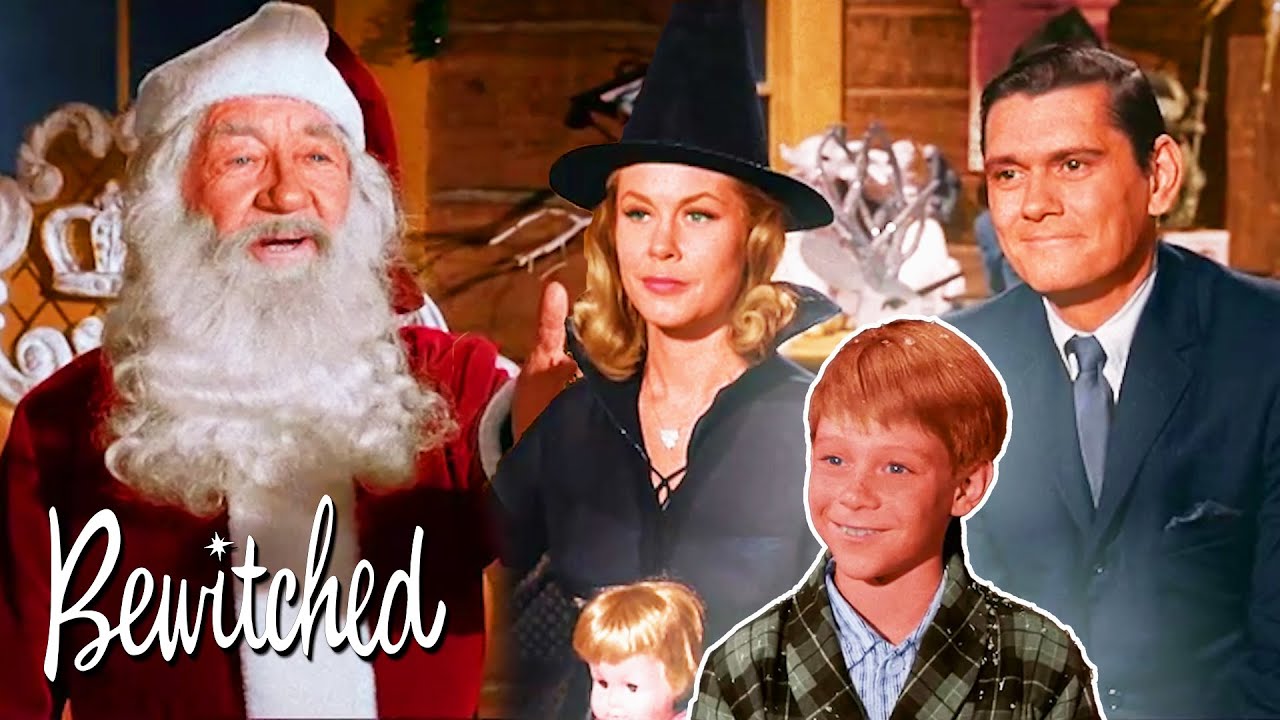The Stephens Visit Santa's Workshop | Bewitched