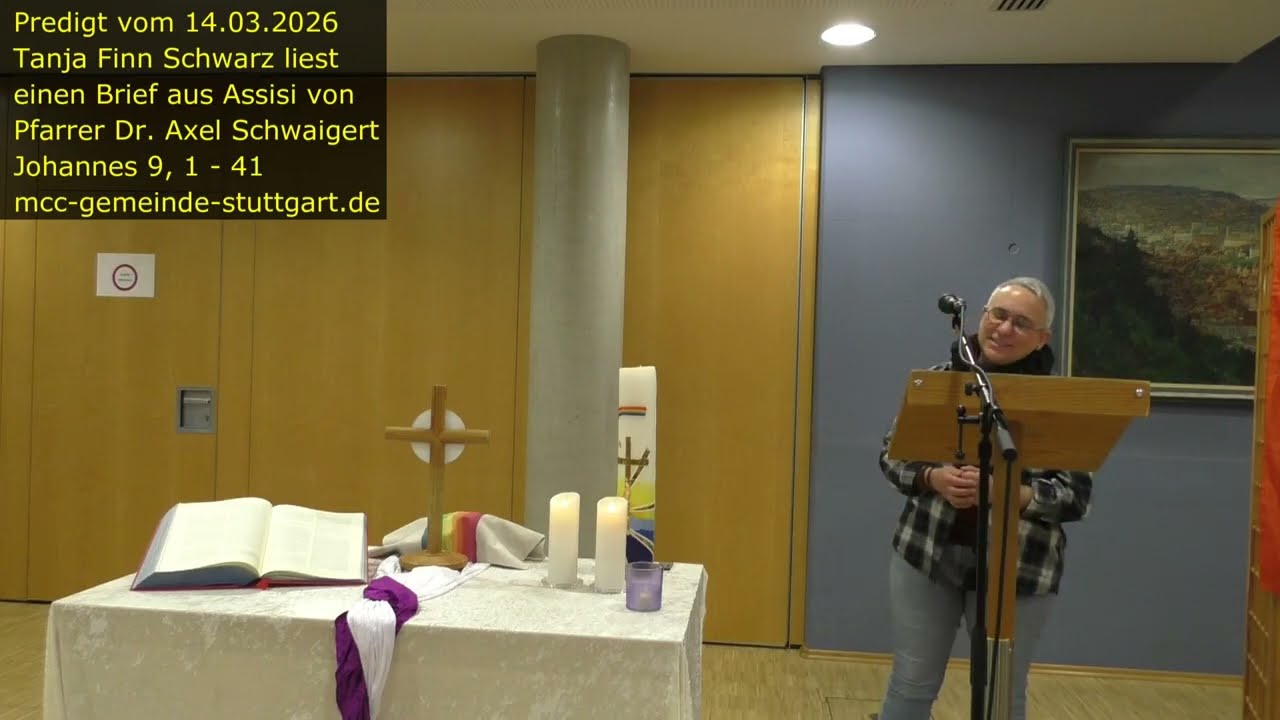 Gottesdienst vom 14.03.2026