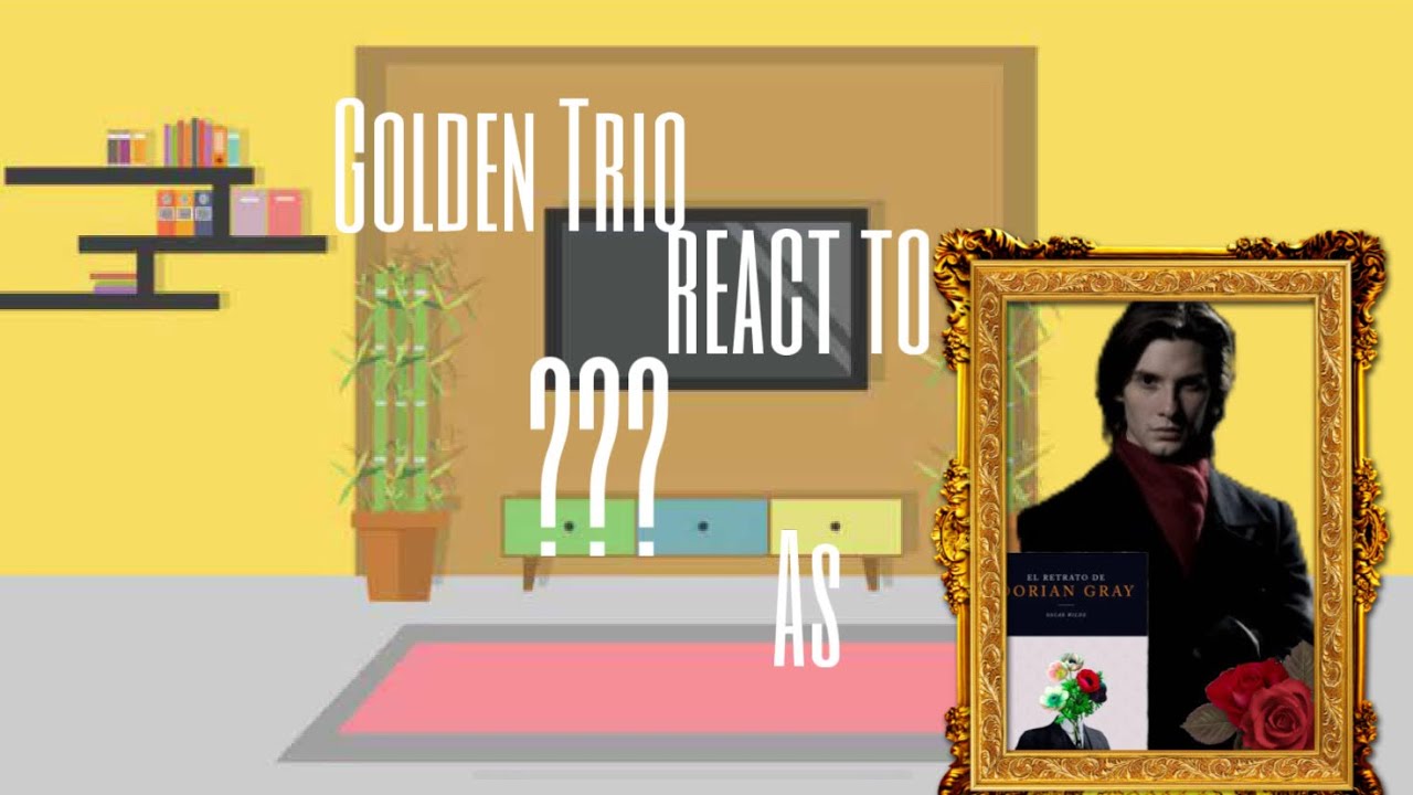 GOLDEN TRIO react to SIRIUS BLACK as Dorian Gray || OG || the picture of Dorian gray x Hp