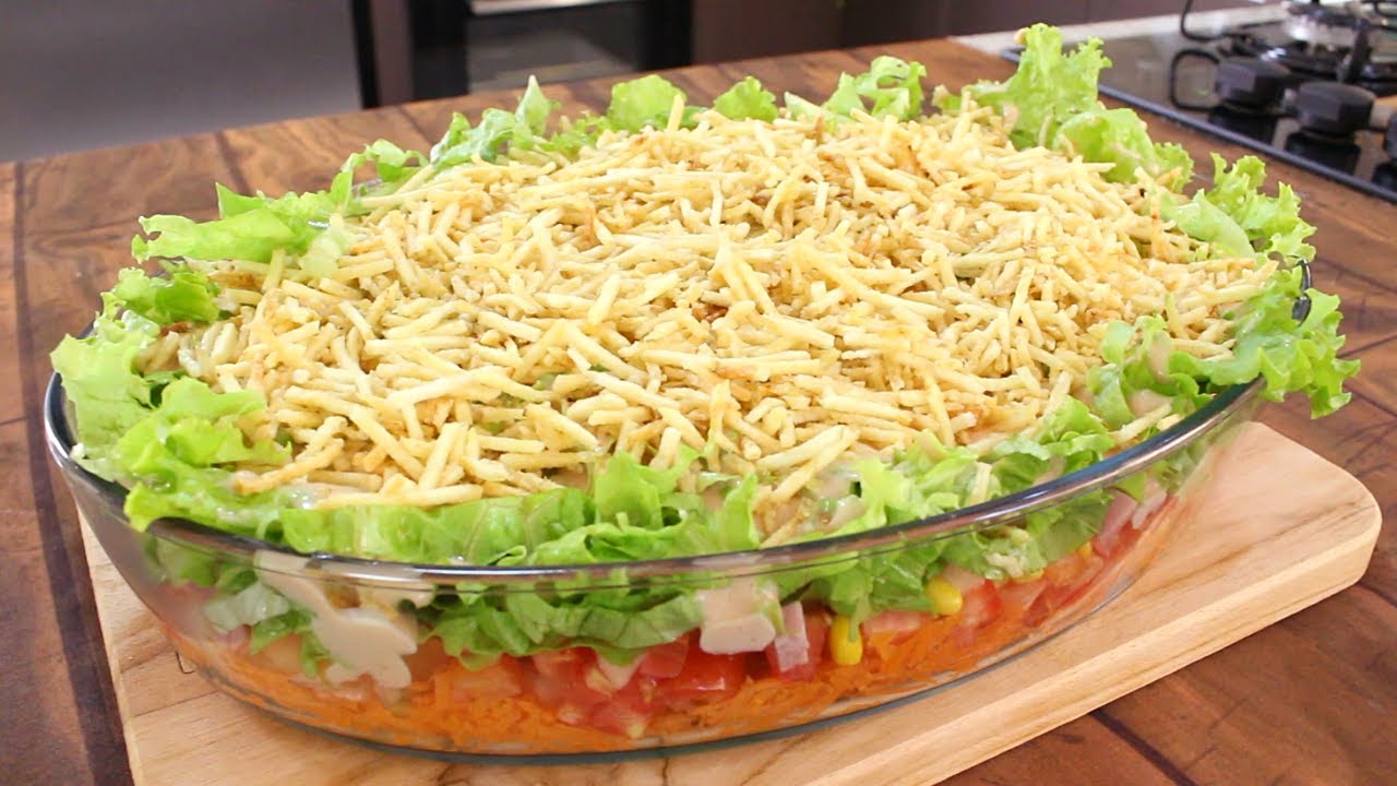 SALADA SIMPLES E DELICIOSA (Molho Perfeito)