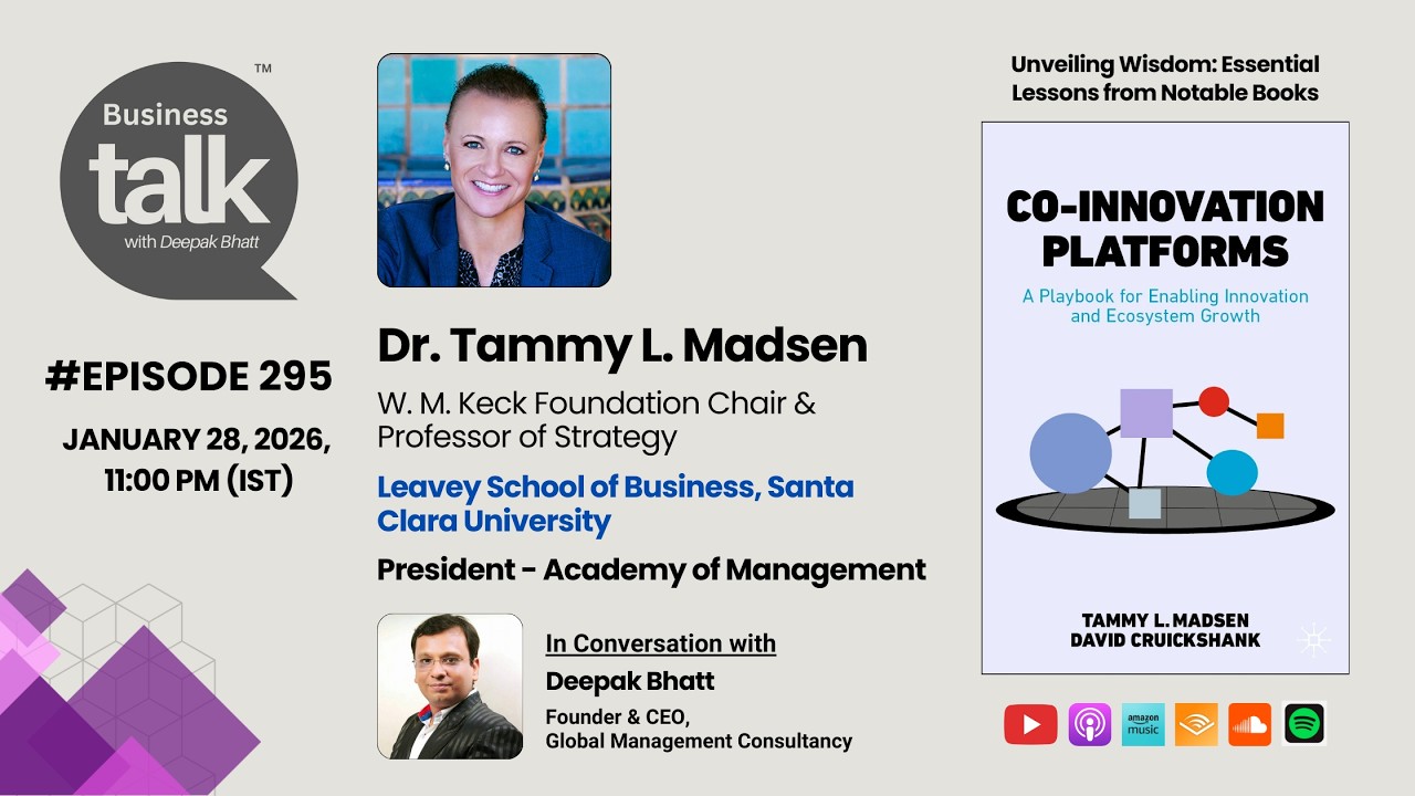 How Co-Innovation Platforms Accelerate Innovation and Ecosystem Growth | Prof. Tammy Madsen