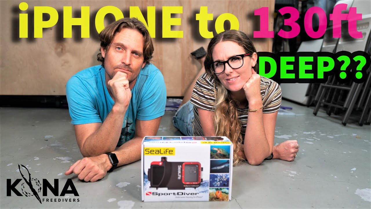 Sealife Sportdiver Review - The Best iPhone Case for Underwater | Kona Freedivers