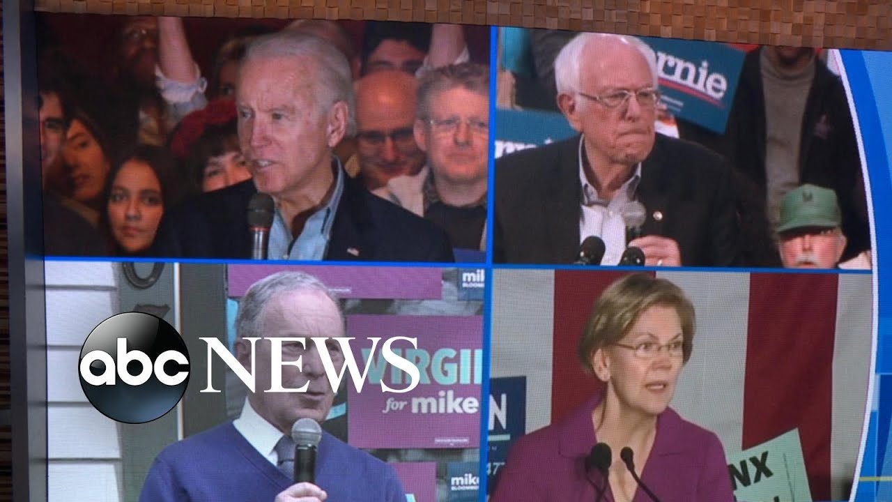 Candidates vie for delegates in crucial Super Tuesday race