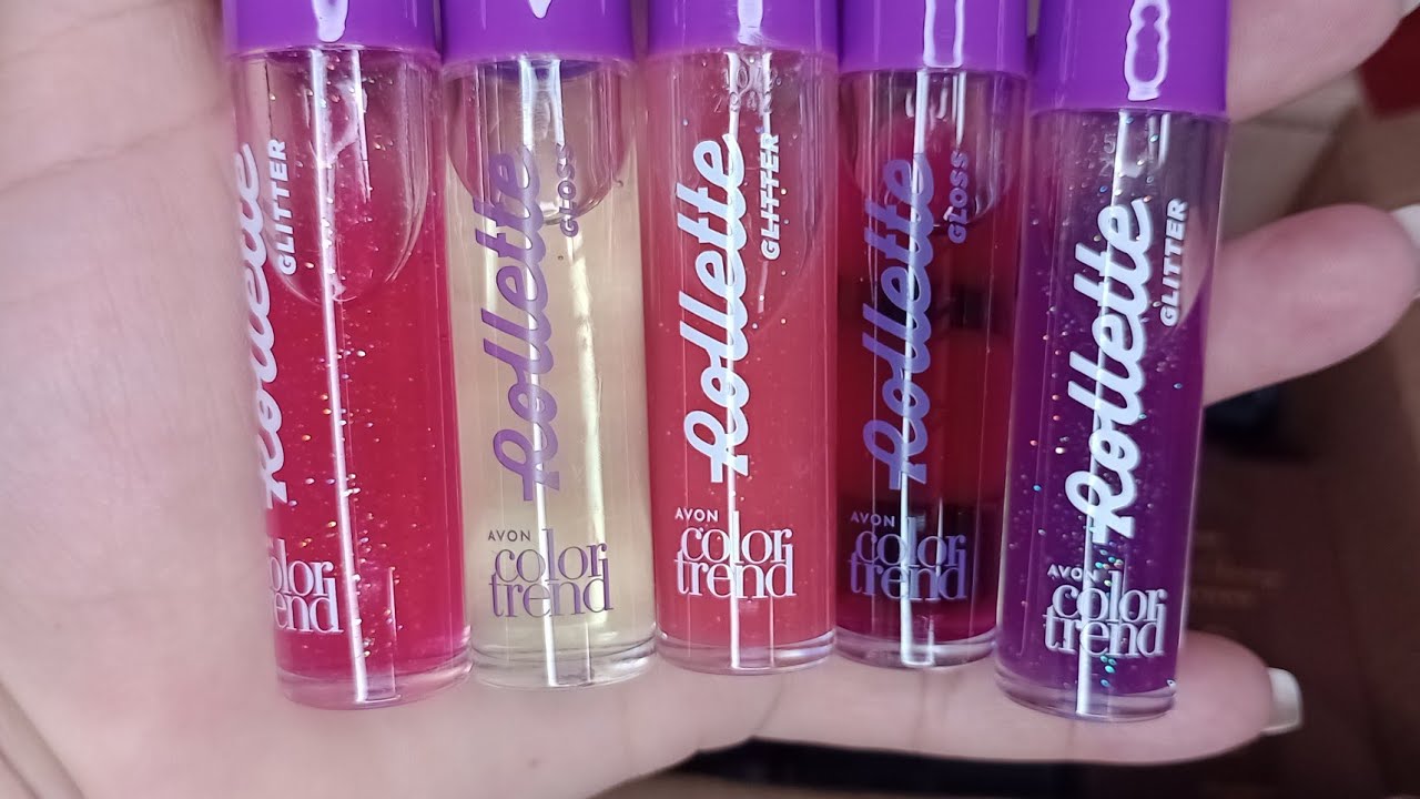 RELANÇAMENTO BRILHO ROLLETTE AVON!!!!!!!