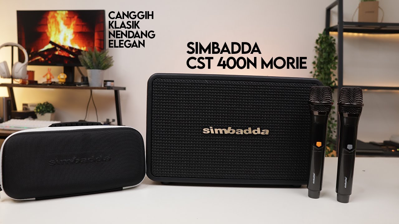 Speaker Retro dengan Suara Powerful! CST 400N MORIE Bikin Karaoke & Nostalgia Jadi Lebih Berkesan!