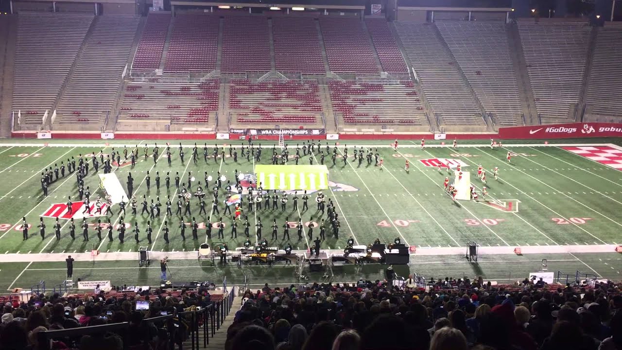 WBA Championship 2015 Upland HS Marching Band - Fresno State 11-22-2015