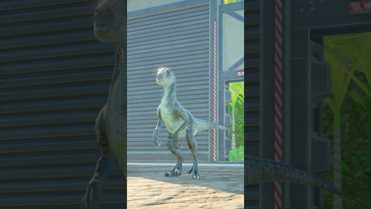 Mutadon vs Blue - Jurassic World Evolution 2.