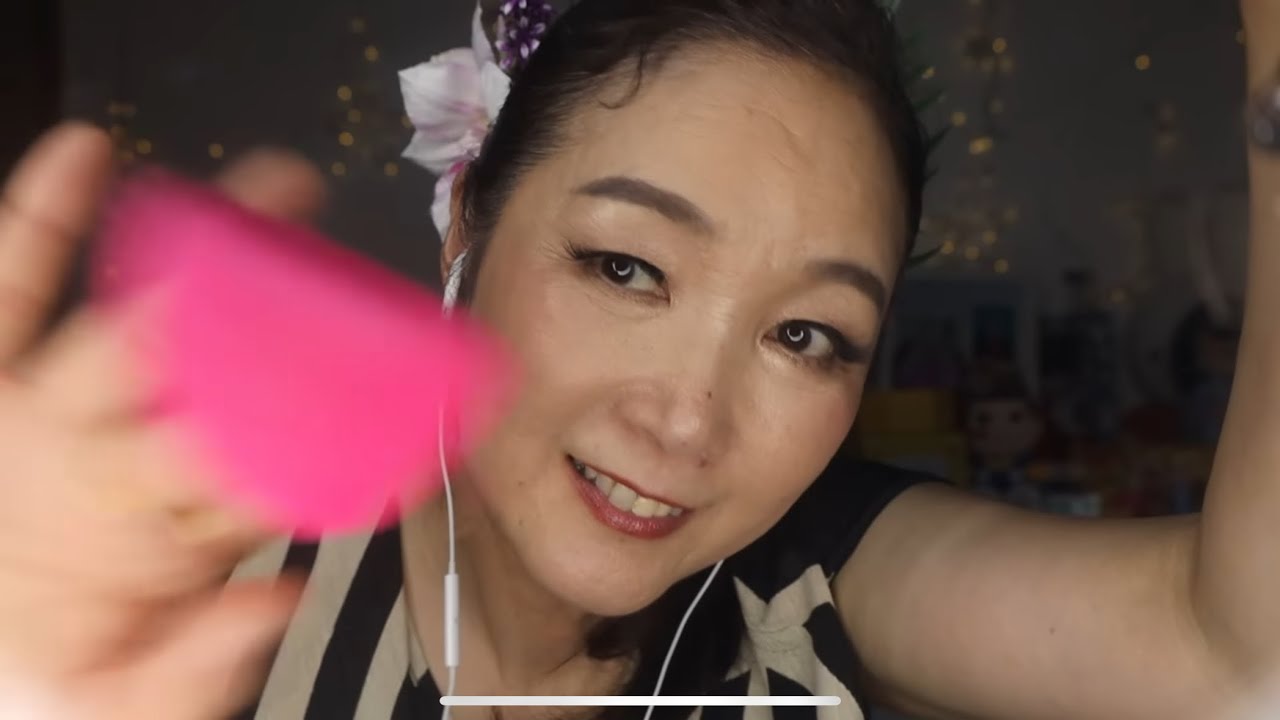 ASMRお母さんが華やかメイクしてあげるね２🌸 Mom will give you gorgeous makeup 2