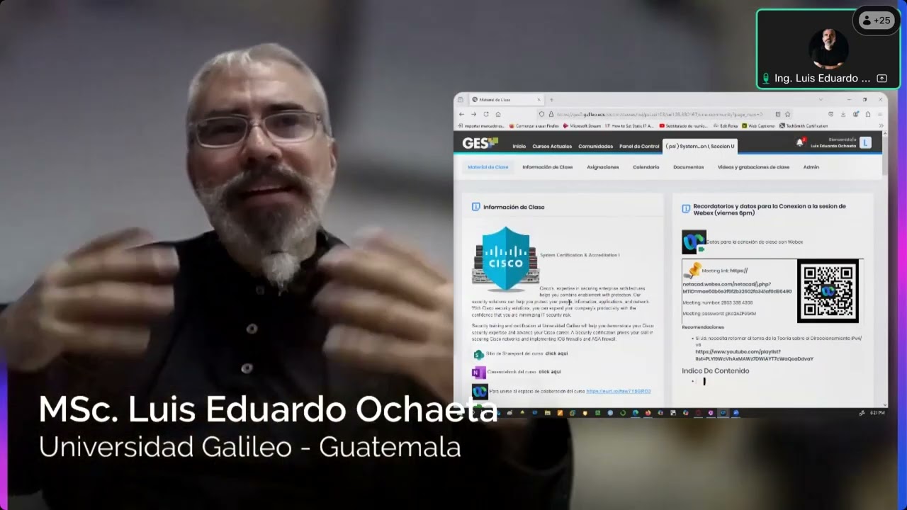 Bienvenida y primeros pasos en el curso (psi) System Certification & Acreditation 2025