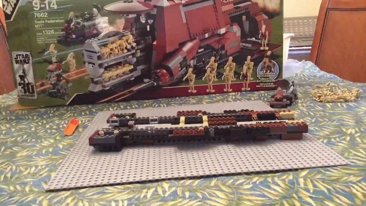 LEGO Star Wars MTT Time Lapse Build!! (Set 7662)