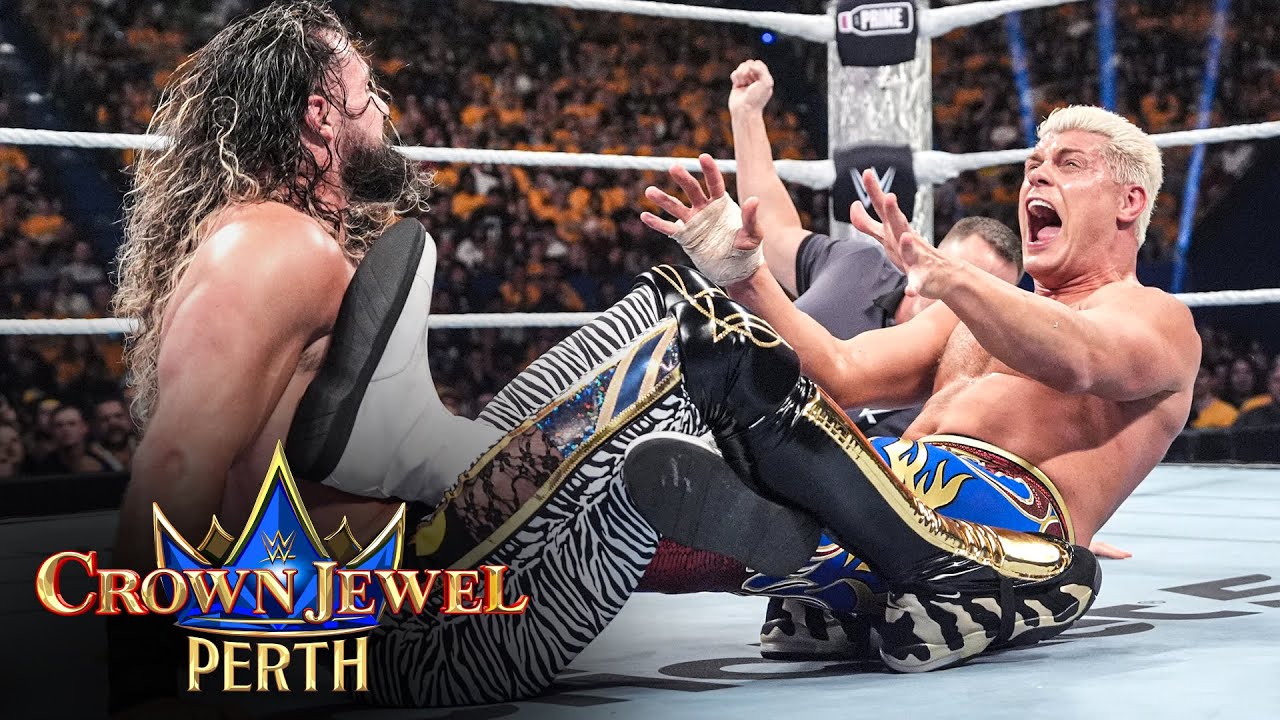 Cody Rhodes vs. Seth Rollins | WWE Crown Jewel Title Match: Crown Jewel 2025 highlights