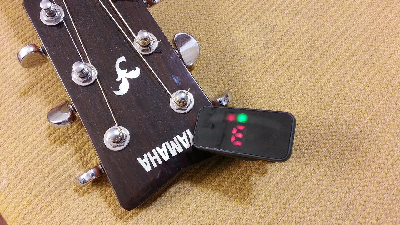KORG PITCHCLIP PC-2 Гитарный тюнер, распаковка, проверка