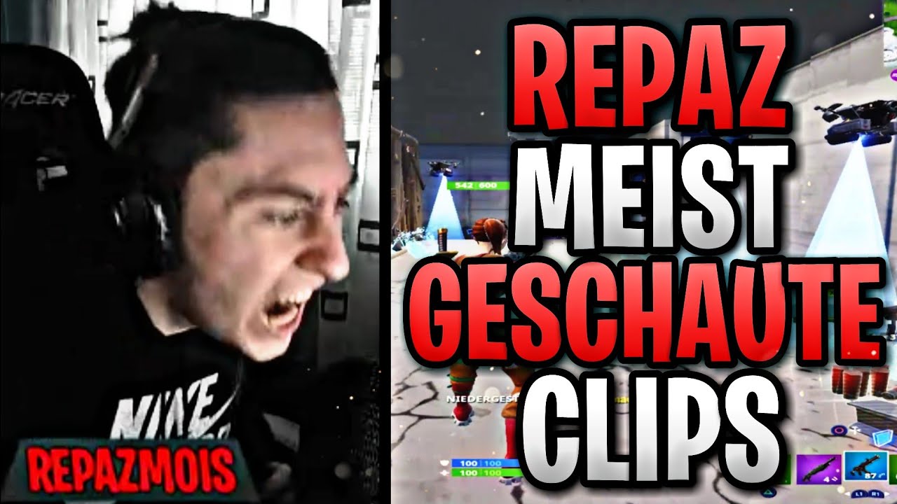 REPAZ MEIST GESCHAUTE CLIPS FORTNITE 💥 | BEST OF REPAZ 🔥 | REPAZ RAGE 😡