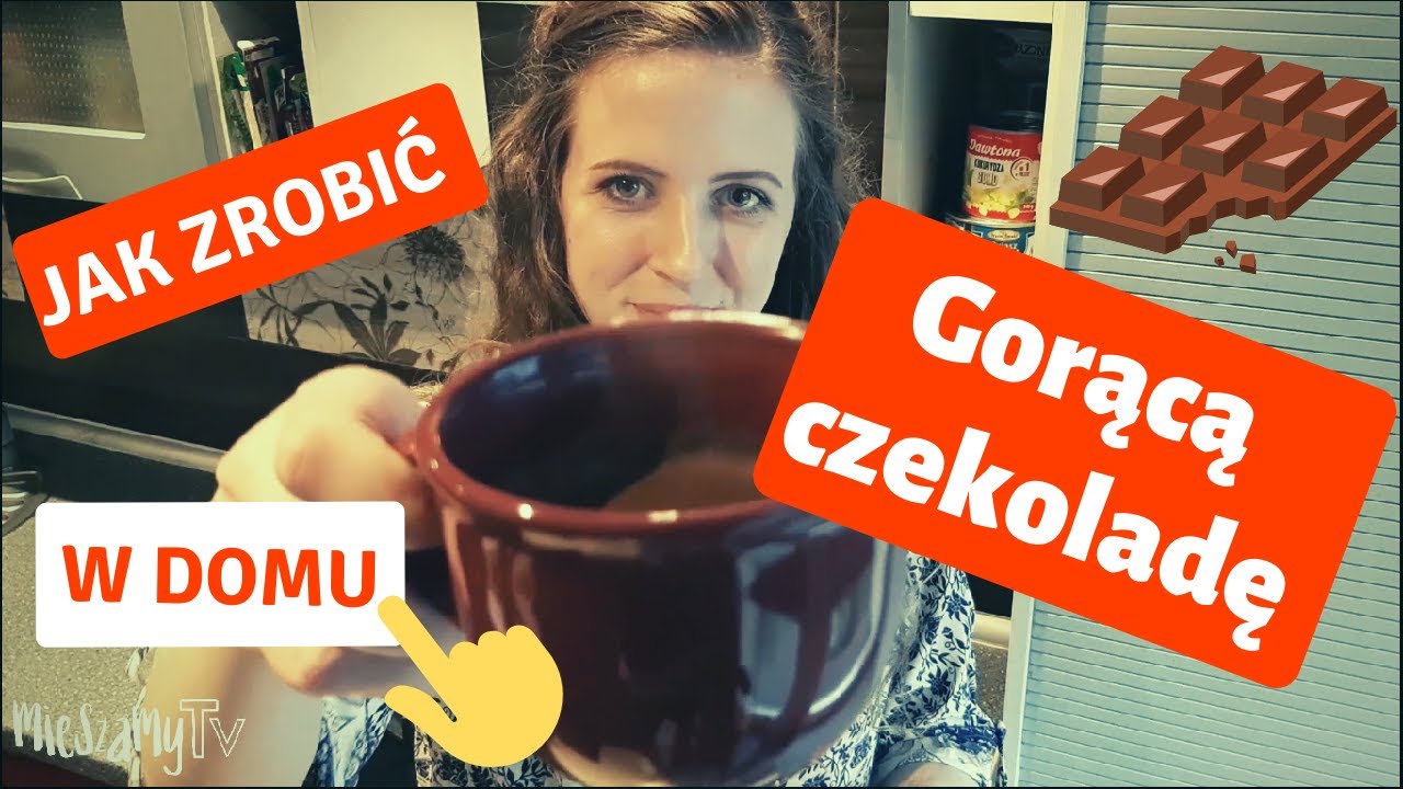 Jak zrobić gorącą czekoladę w domu 🍫🍫🍫.