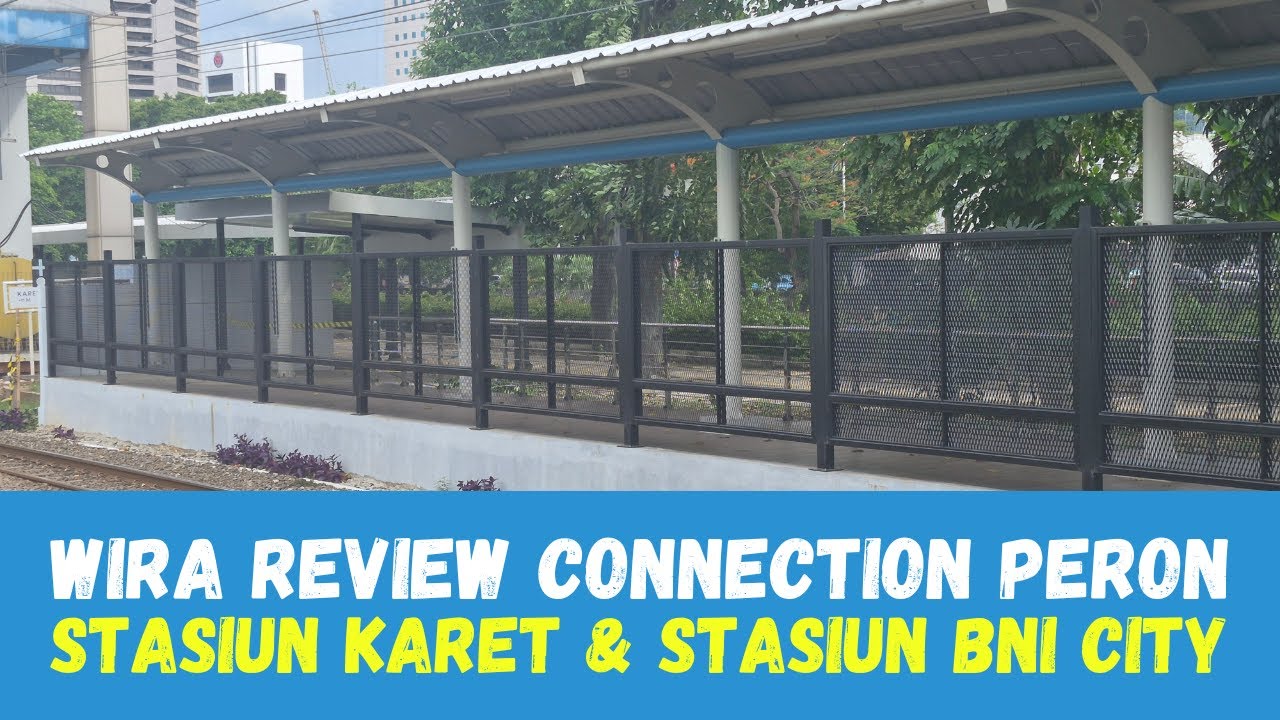 REVIEW Akses Stasiun KRL Karet yang Akan Terkoneksi dengan Stasiun BNI City