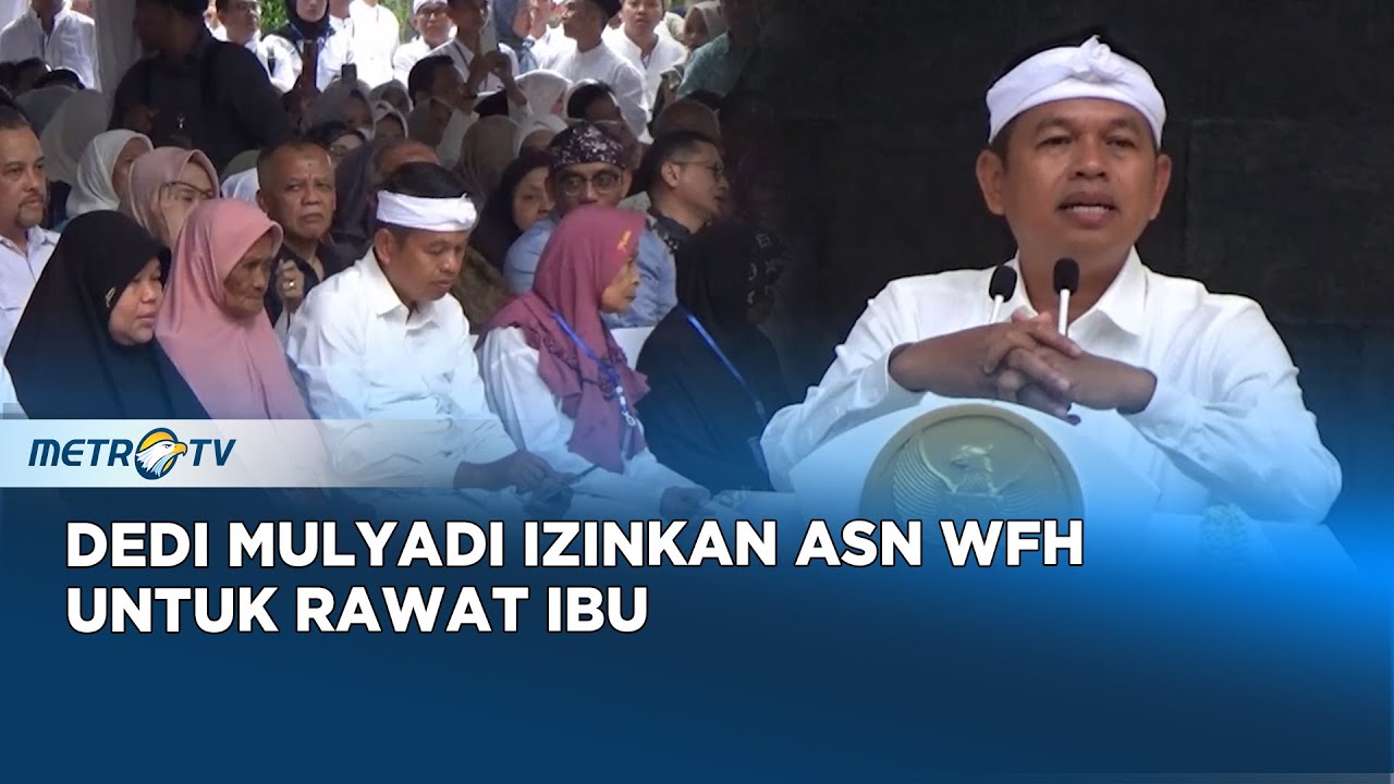 Pemprov Jabar Terapkan WFH bagi ASN yang Rawat Ibunya