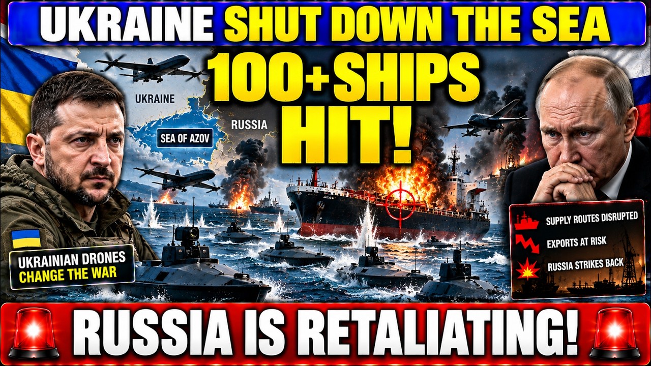 Ukraine&rsquo;s Naval Blitz SHOCKS Russia &mdash; Azov Sea Shipping COLLAPSES as Retaliation Begins