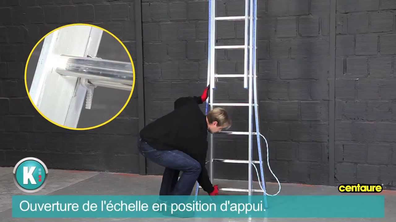 Centaure - Echelle transformable 3 plans KET3