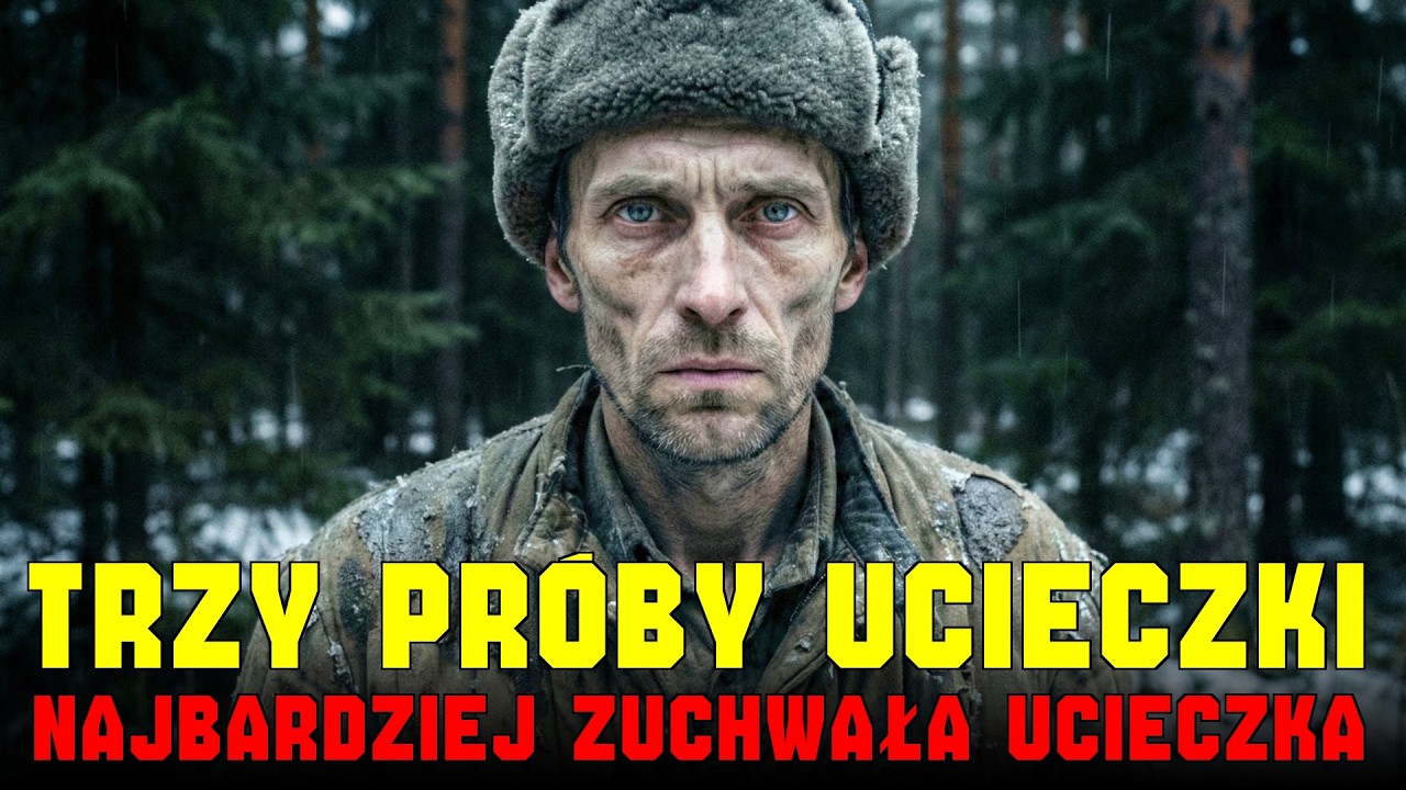Uciekł z obozu i przeszedł 600 km przez tajgę do Finlandii.