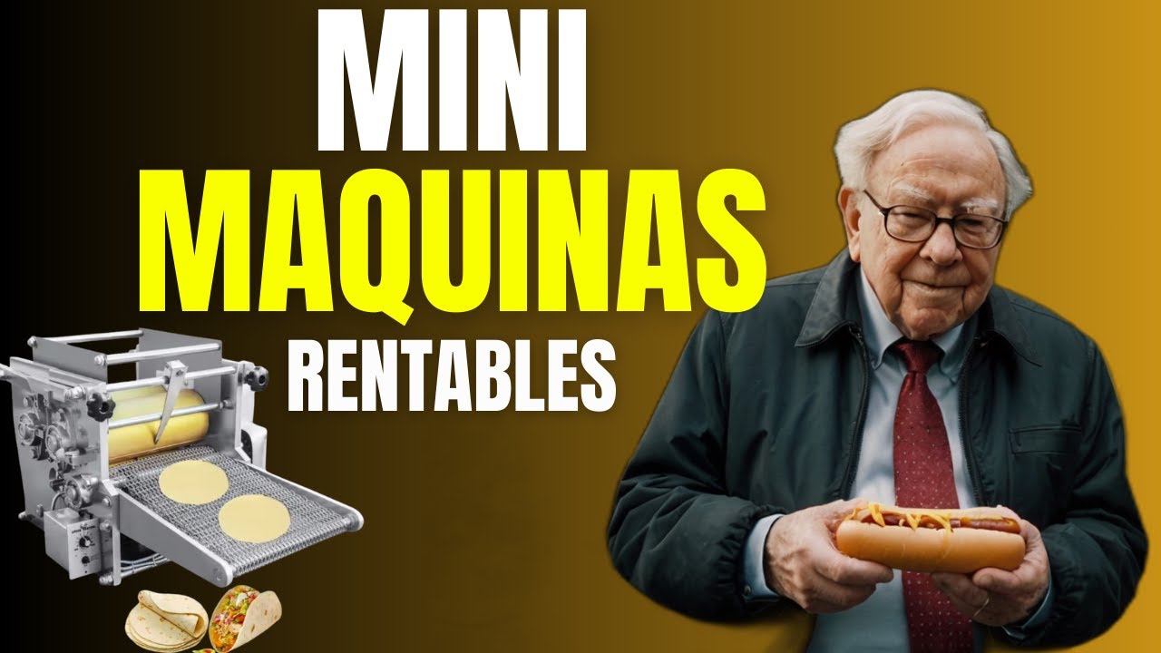 Esto SÍ Dejará Dinero en 2026: 12 Mini Máquinas de Comida Callejera Rentables