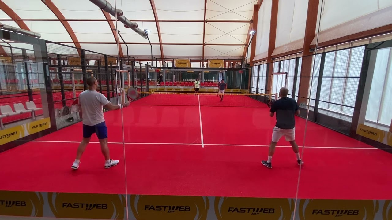 Padel amatoriale - Padel match competitiva al Country sport Village - Partido de Padel - Primo set