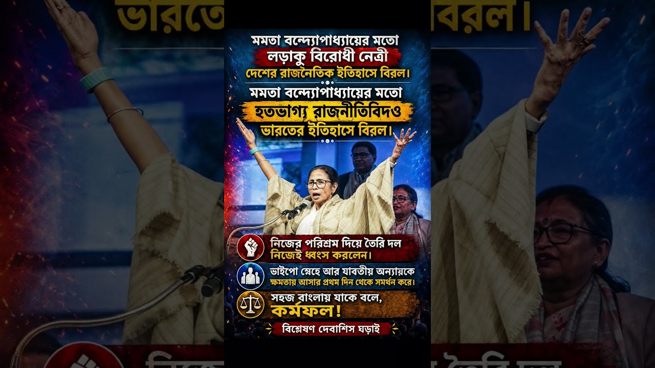 THE TRAGEDY OF MAMATA BANERJEE!#MamataBanerjee #TMC #bjp #IndianPolitics #BengalPolitics #election