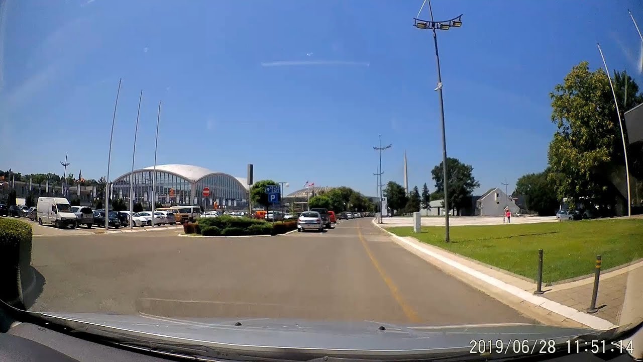 Вожња Београдом (Sajam/Fair - Konjarnik) Belgrade drive
