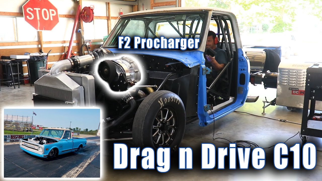 Dyno Testing F2 Procharged Chevy C10 before Sick Week