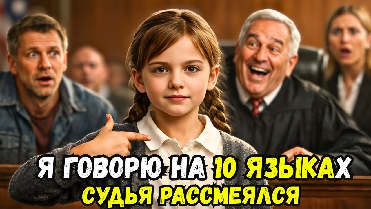 «Я говорю на десяти языках», — сказала девушка. Судья рассмеялся… а затем замолчал