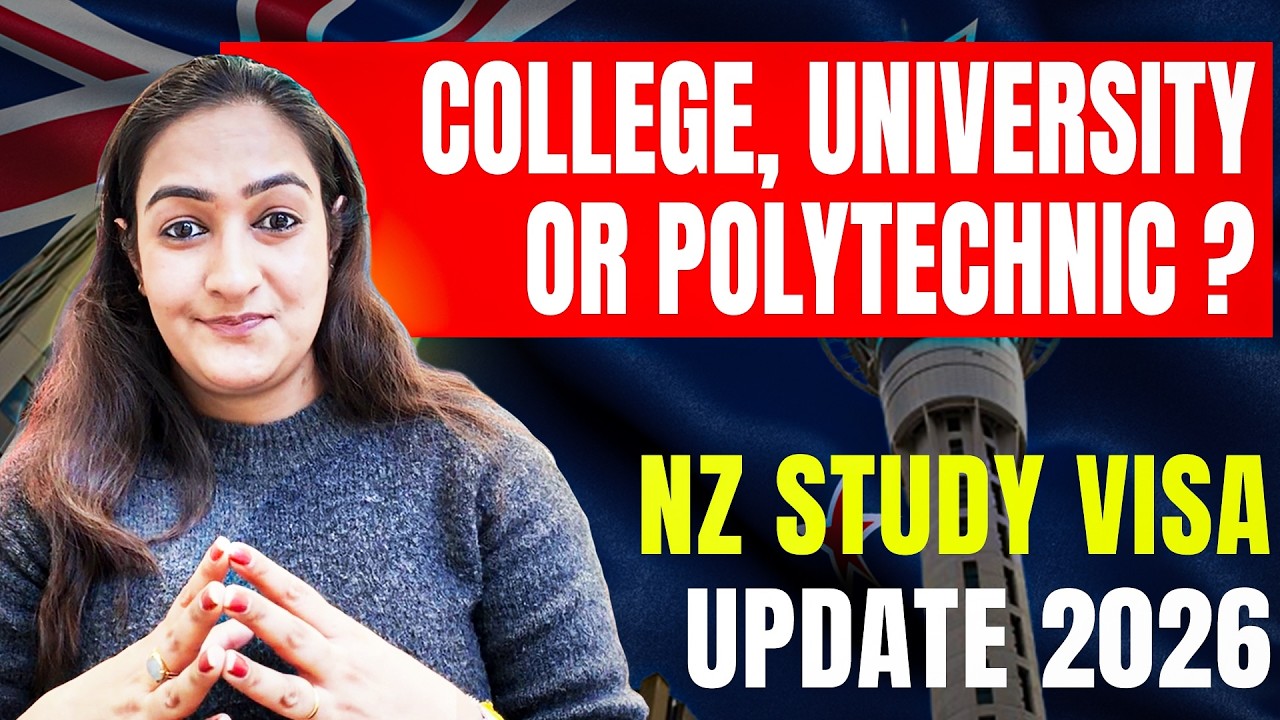 NEW ZEALAND Study Visa 2026: COLLEGE, POLYTECHNIC, or UNIVERSITY&mdash;Which is BETTER? New Zealand Visa