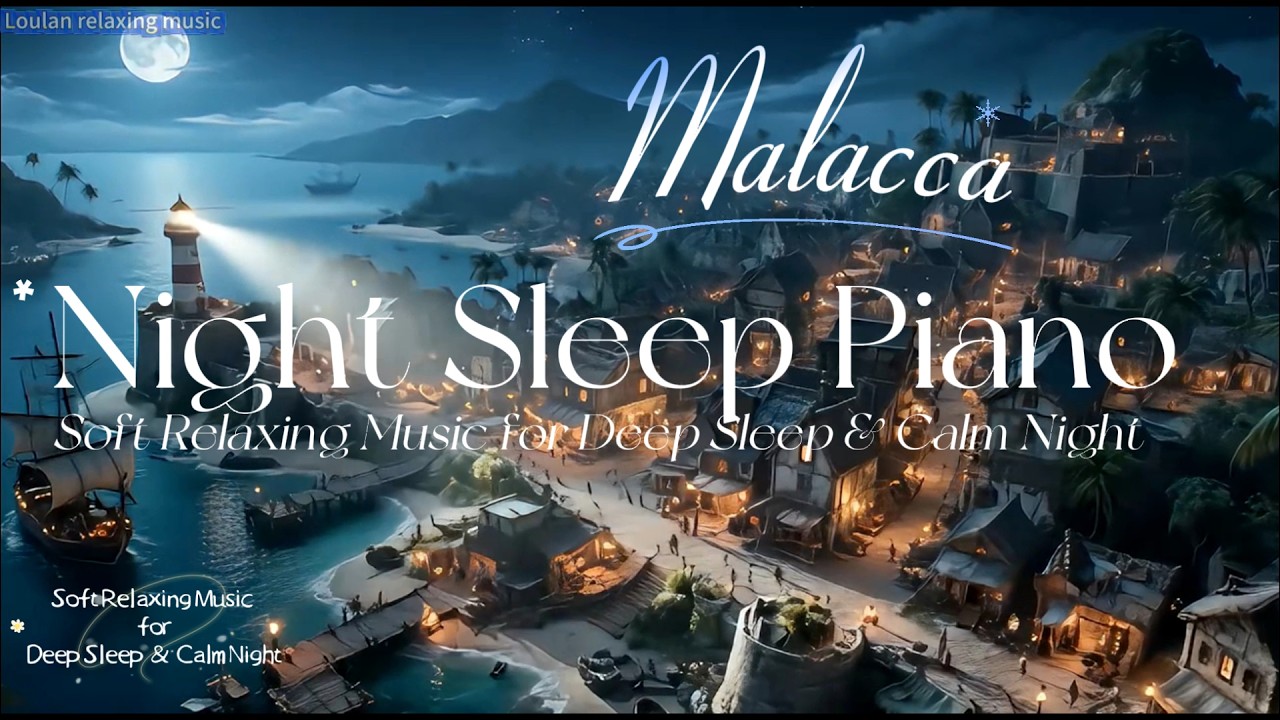 A Quiet Night in Malacca | Soft Piano for Rest