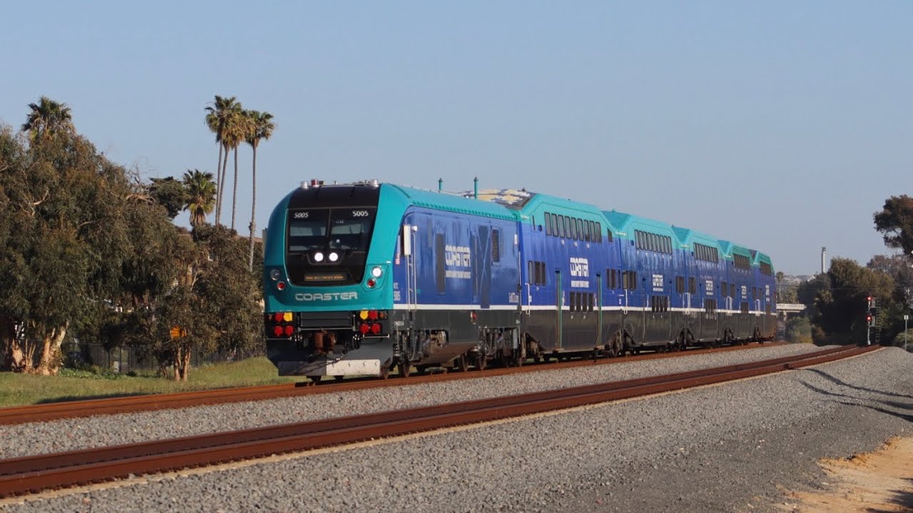 03/31/2021 Railfanning Carlsbad & Oceanside Feat. Coasters, High Speed Amtraks, Metrolink & More!